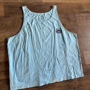 Men's Salt Life Tank Top 4XL Light Blue Navy Blue